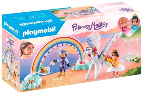 Playmobil Pegasus with Rainbow in the Clouds