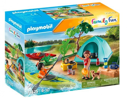 Playmobil Campsite with Campfire