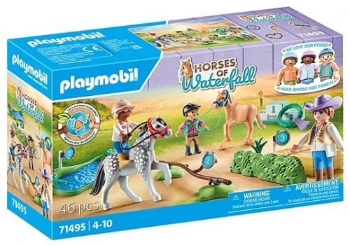 Playmobil Figures set Horses 71495 Pony tournament