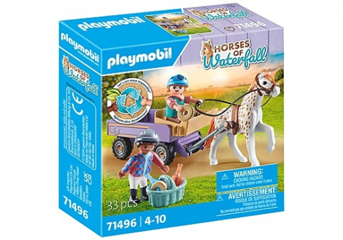 Playmobil Figures set Horses 71496 Pony carriage 