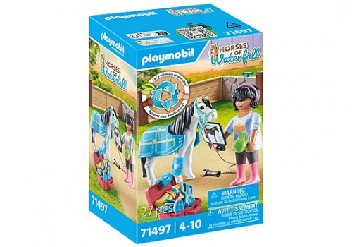 Playmobil Figures set Horses 71497 Horse therapist 