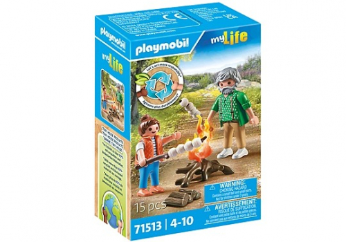 Playmobil Figures set My Life 71513 Campfire with Marshmallows