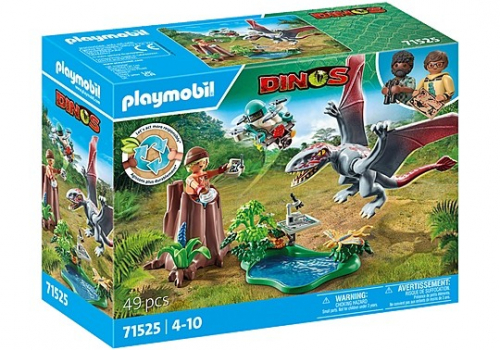 Playmobil Figures set Dinos 71525 Observatory for Dimorphodon