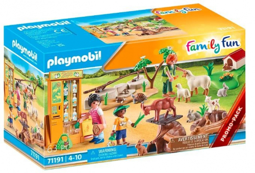 Playmobil Family Fun 71191 Mini Zoo figurine set