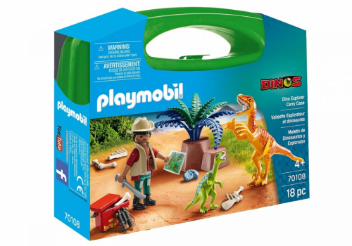 Playmobil Dino Explorer Carry Case L