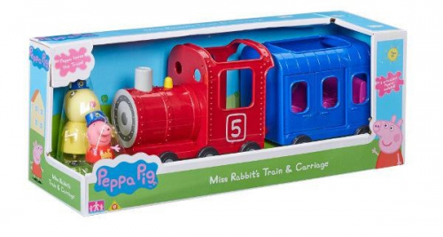 PROMO Peppa Pig Train with Wagon + 06152 TM TOYS Figures