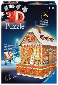 Ravensburger Christmas Gingerbread House Night Edition 3D puzzle 216 pc(s) Buildings