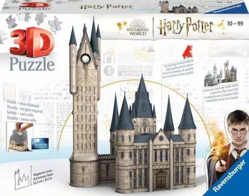 3D Puzzle 216el Harry Potter Hogwarts Castle, Astronomy Tower 112777