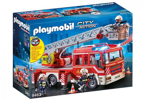 Playmobil Figurines set Fire Ladder Unit