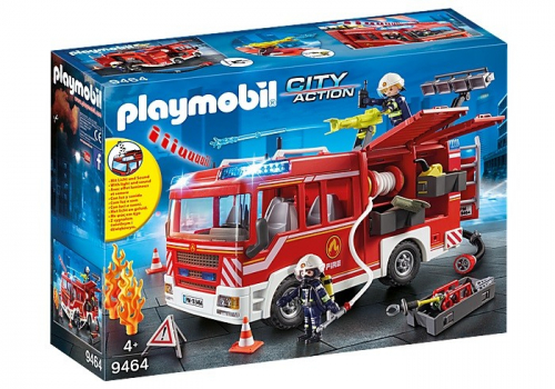 Playmobil Figurines set Fire Engine 9464