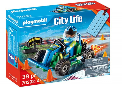 Playmobil Go-Kart Racer Gift Set