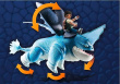Playmobil Dragons 71082 Plowhorn & D39 Angelo figurine set