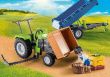 Playmobil 71249 Harvester Tractor with Trailer