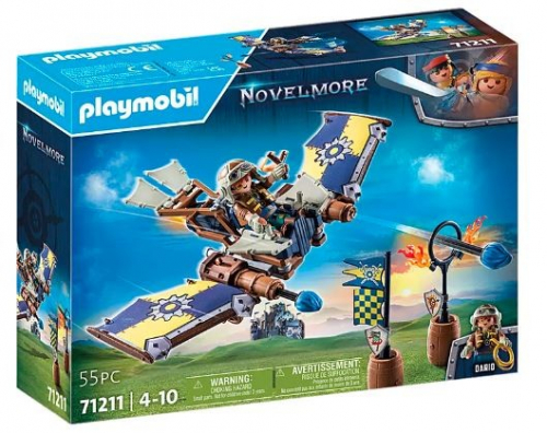 Playmobil Zestaw z figurkami Novelmore 71211 Novelmore - Szybowiec Dario