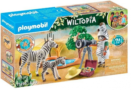 Playmobil Zestaw z figurkami Wiltopia 71295 Wycieczka z fotografką zwierząt