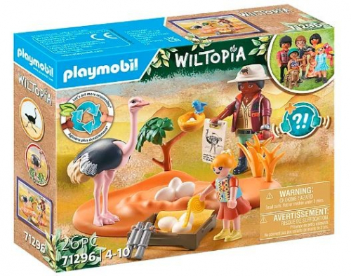 Playmobil Set Wiltopia 71296 Visiting the ostrich