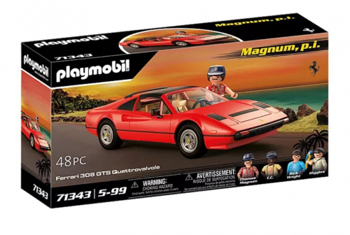 Playmobil Magnum, p.i. Ferrari 308 GTS Quattrovalvole