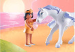 Playmobil Pegasus with Rainbow in the Clouds