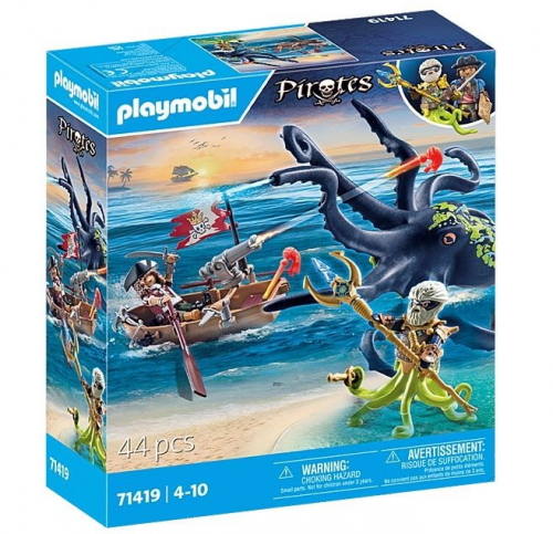 Playmobil Battle with the Giant Octopus 71419