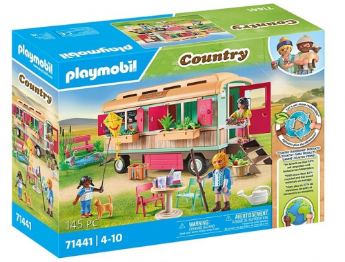 Playmobil Cozy site trailer cafe