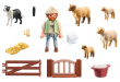 Playmobil Young Shepherd with flock of sheep