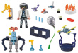 Playmobil Researchers with Robots