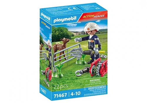 Playmobil Firefighters Animal Rescue