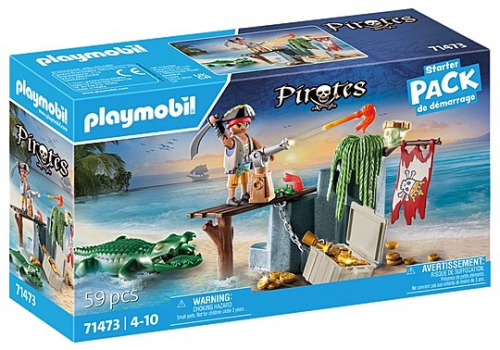 Playmobil Pirate with alligator