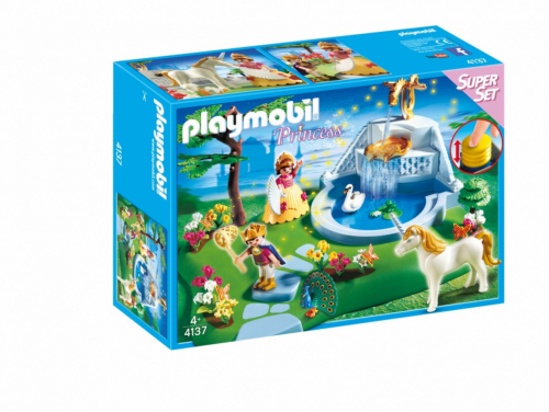 Playmobil Princess 4137 Fairytale Royal Garden Figurine Set