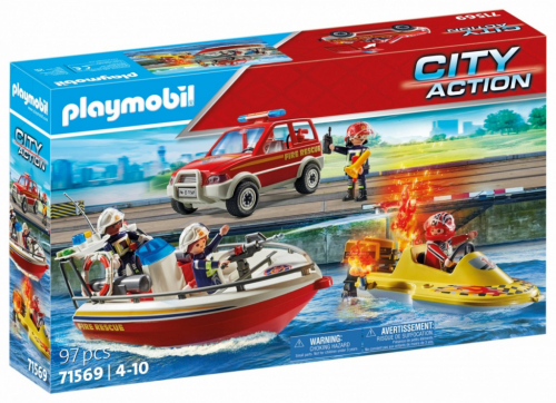 Playmobil City Action 71569 Fire brigade action figure set