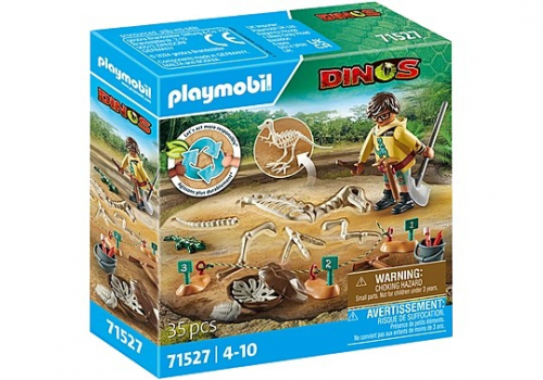 Playmobil Figures set Dinos 71527 Archaeological dig with dinosaur skeleton