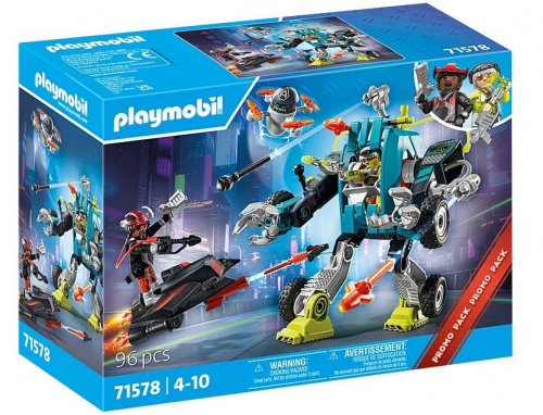 Playmobil Zestaw z figurkami 71578 Robot kontra szybowiec