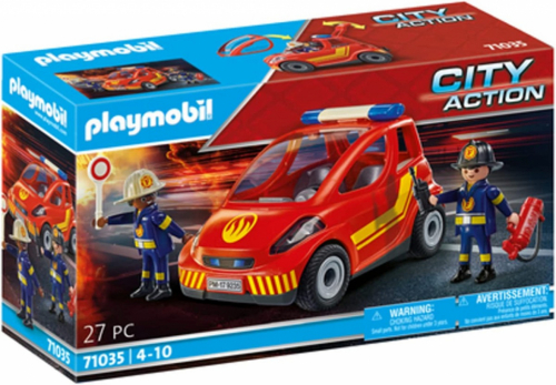 Playmobil Figures set City Action 71035 Small fire truck