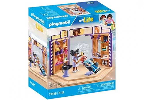 Playmobil Set My life 71535 Barbershop and hair salon