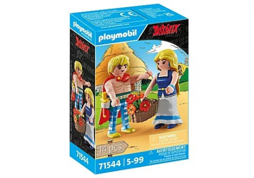 Playmobil Set Asterix 71544 Tragikomiks and Falbala