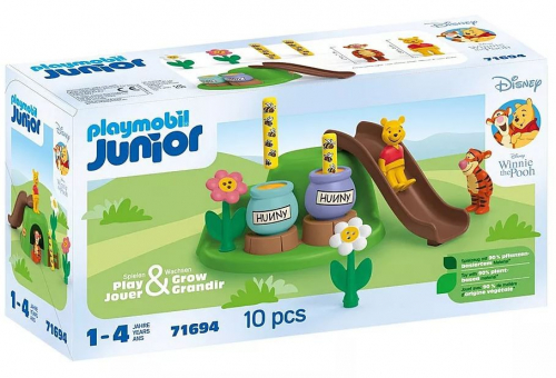 Playmobil Zestaw z figurkami Junior Disney 71694 Pszczeli ogród Kubusia Puchatka i Tygrysa