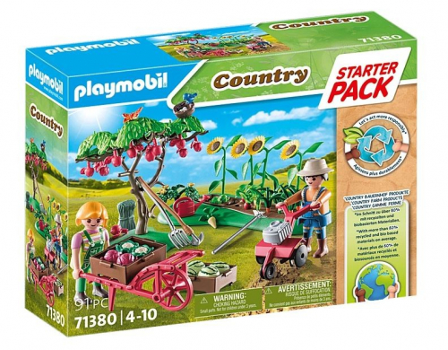 Playmobil Zestaw z figurkami Country 71380 Starter Pack Ogród warzywny