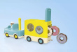 Playmobil Figures set Junior 71702 Crazy Donut Truck with Stacking and Sorting Features