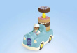 Playmobil Figures set Junior 71702 Crazy Donut Truck with Stacking and Sorting Features