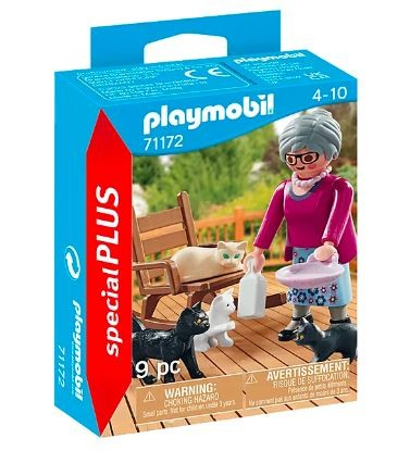 Playmobil Woman with Cats