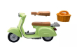 Playmobil Figures set Vespa 71621 1969 Vespa 150 Sprint Veloce, light green