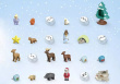 Playmobil Figures set Junior 70297 Advent Calendar Snowy Christmas