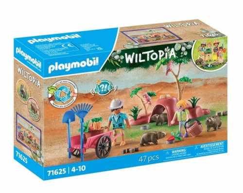 Playmobil Zestaw z figurkami Wiltopia 71625 Schronienie dla wombatów