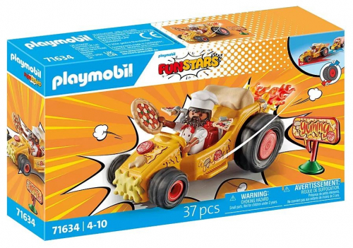 Playmobil Zestaw z figurkami Funstars 71634 Racing: Pizza