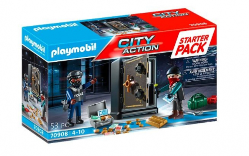 Playmobil Playmobil City Action 70908 Starter Pack Bank Robbery