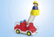 Playmobil Zestaw z figurką Junior 71683 Wóz strażacki z drabiną