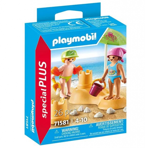 Playmobil Zestaw z figurkami Special Plus 71581 Dzieci i zamek z piasku