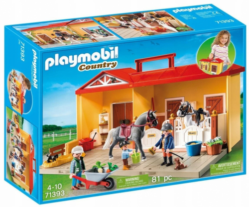 Playmobil New portable stable