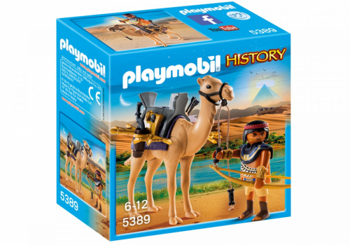 Playmobil Egyptian warrior with a camel 5389