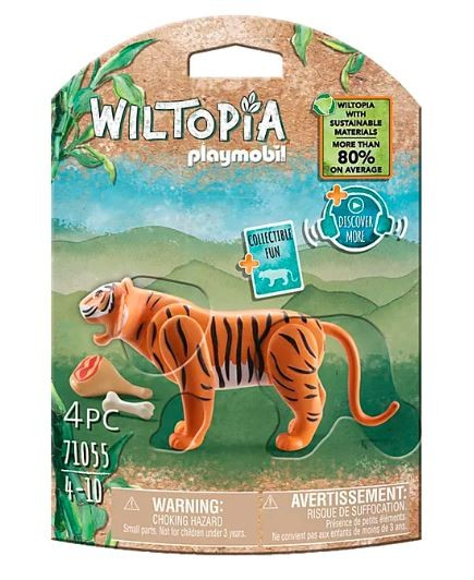 Playmobil Figures set Wiltopia 71055 Tiger